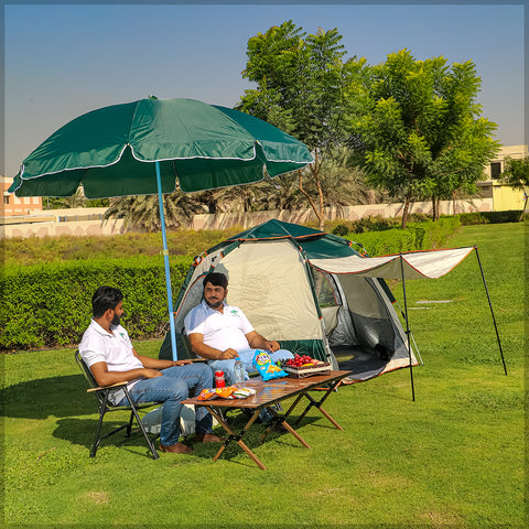 كرسي تخييم قماشي خفيف الوزن قابل للحمل من قطعة واحدة (كرسي فقط)