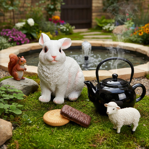 Decorative Rabbit Statue for Garden Decoration(only rabbit)