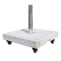Square marble umbrella base 100kg