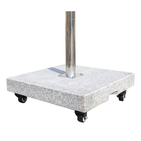 Square marble umbrella base 100kg