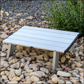 Mini aluminum table