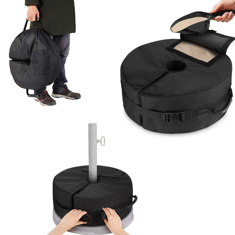 Secure your parasol with our versatile sandbags – the perfect base weight for any outdoor setting. Durable, easy-fill design for breezy days!