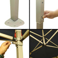 The Heavy Duty Pop-up Canopy Tent is a versatile and durable solution for outdoor events. 