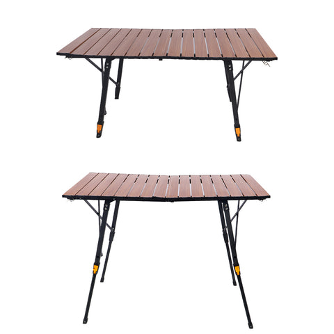 Portable camping table