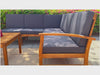 5 Seater Sectional Sofa Set is the perfect addition to any outdoor space. 