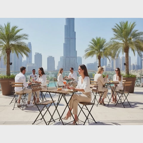 Folding Dining Table Chair