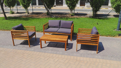 Experience comfort and luxury with our 4 Seater Sectional Sofa Set. 
