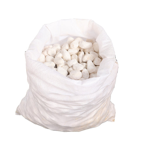 White stones