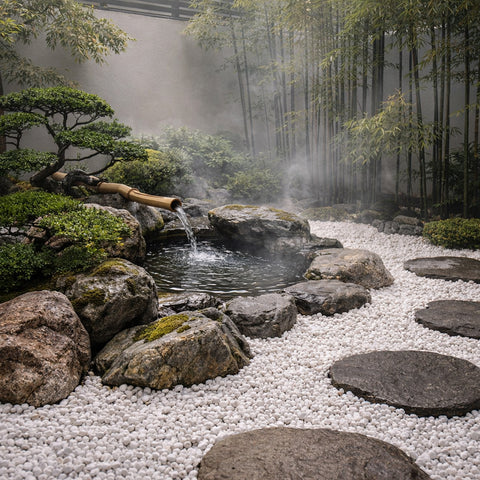 أحجار بيضاء مزخرفة (5 كجم)