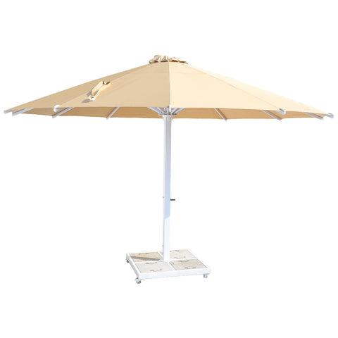 Heavy duty outdoor round umbrella