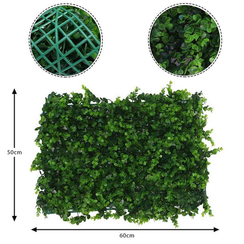 Green panel, Wall decoration, Artificial panel
