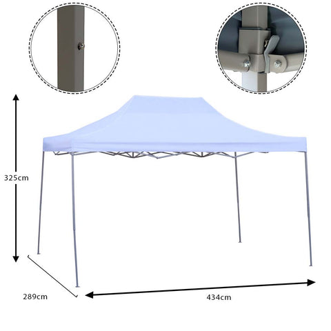 Introducing our luxurious Waterproof Portable Canopy - the perfect solution for on-the-go protection from the elements. 