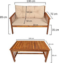 Designed for maximum comfort and style, this Garden Lounge Set with Cushions is the perfect addition to any outdoor space.