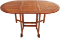 Expertly crafted with 100% acacia wood, this 7-piece patio set is perfect for outdoor gatherings. 