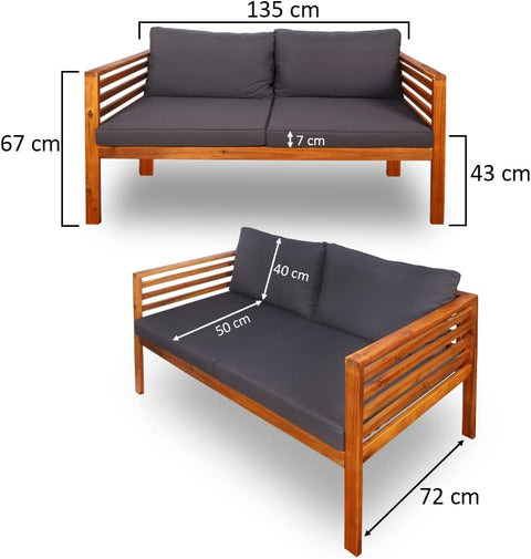Experience comfort and luxury with our 4 Seater Sectional Sofa Set. 