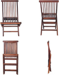 Crafted from eucalyptus wood with oil finishing, this Wooden Table and Chair Set is perfect for outdoor dining. 