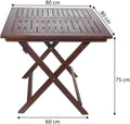 Folding table