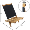 Experience ultimate comfort and relaxation with our Wooden Folding Relaxing Chai