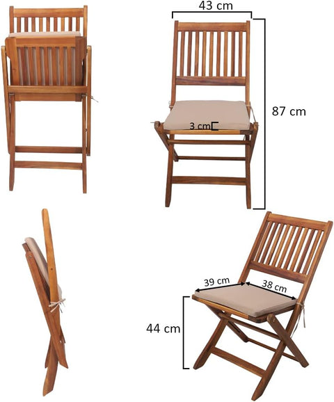 Expertly crafted, the 9 Pcs Dining Table with Chair Set is perfect for entertaining guests or family dinners. 