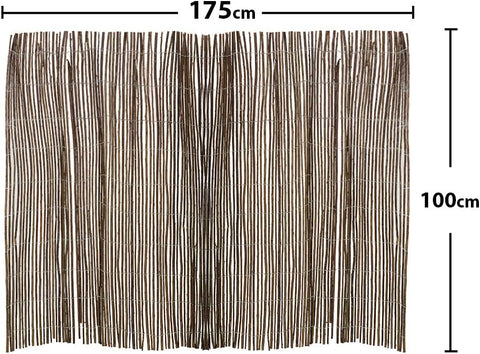 Introducing the Bamboo Fence - the perfect privacy solution for your outdoor space.