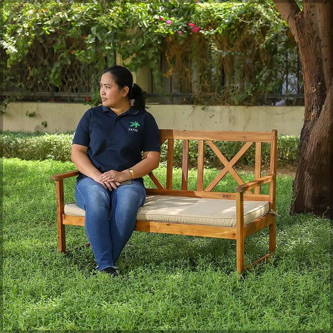 Expertly crafted for ultimate comfort, our Lounge Seating Sofa with Cushions is the perfect addition to any outdoor space.